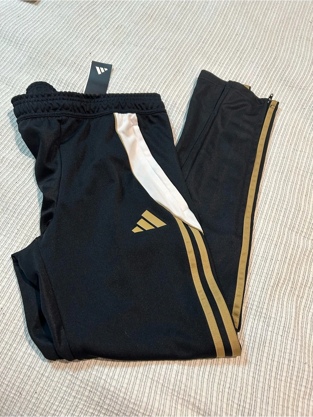 adidas black joggers